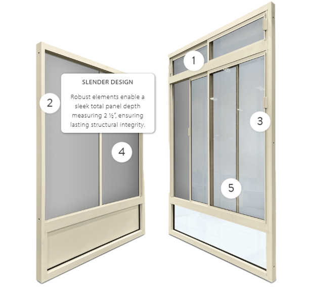 SummerSpace Porch Enclosure System Features 2