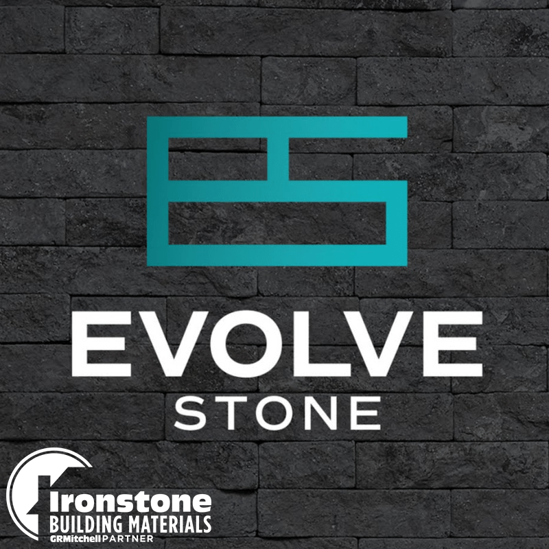 evovle-stone logo with Ironstone overlay