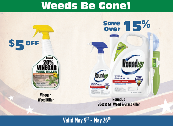 Memorial Day Sales - lawn maintenance