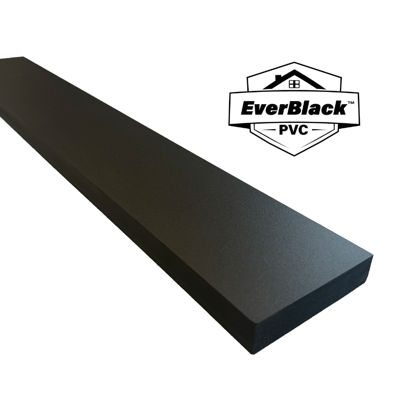 EverBlack™ Black PVC Trimboard Smooth