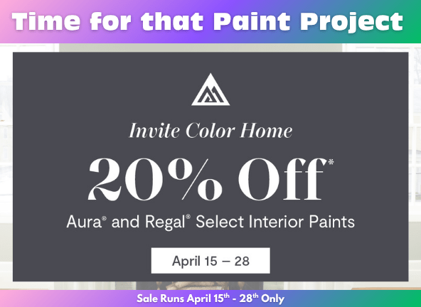Benjamin Moore Paint Sale at GR Mitchell