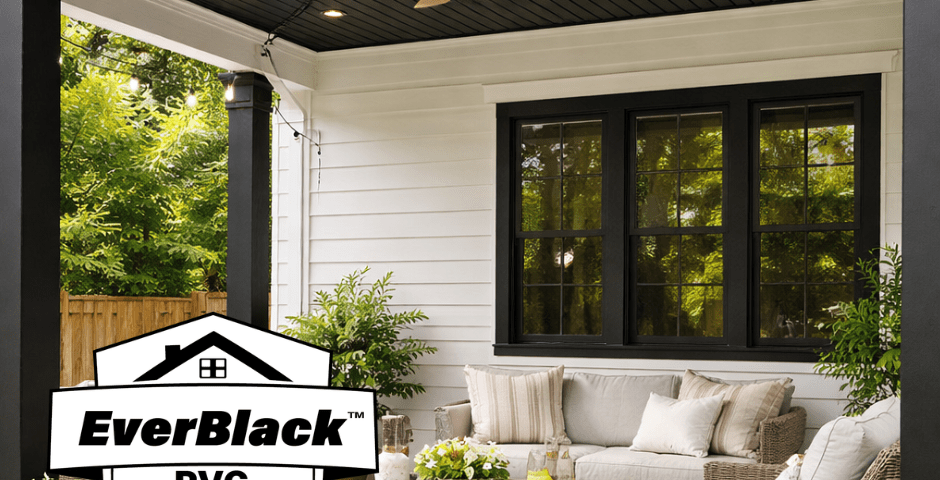 EverBlack PVC™ Beadboard Porch Installation